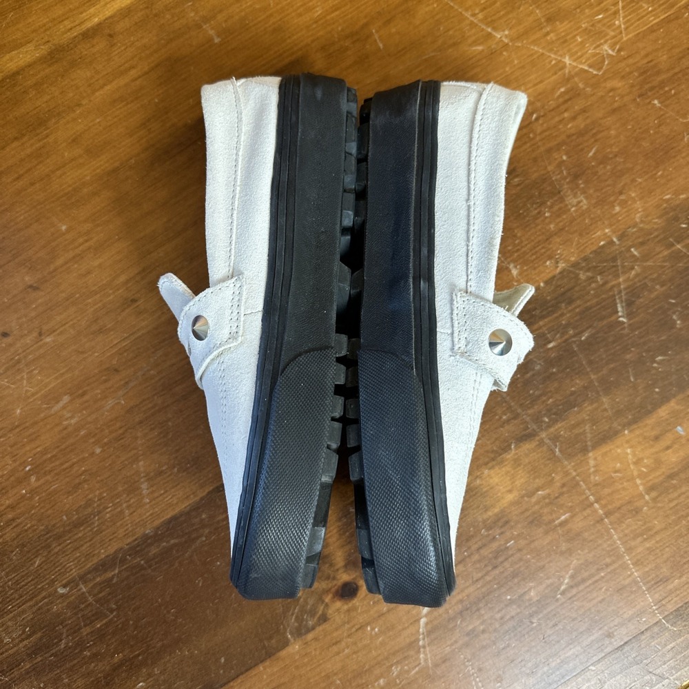 Vans Style 53 Slip-On Suede Loafer Sneaker Shoe Size 6 Retro 1950's Creeper EUC - Picture 9 of 12
